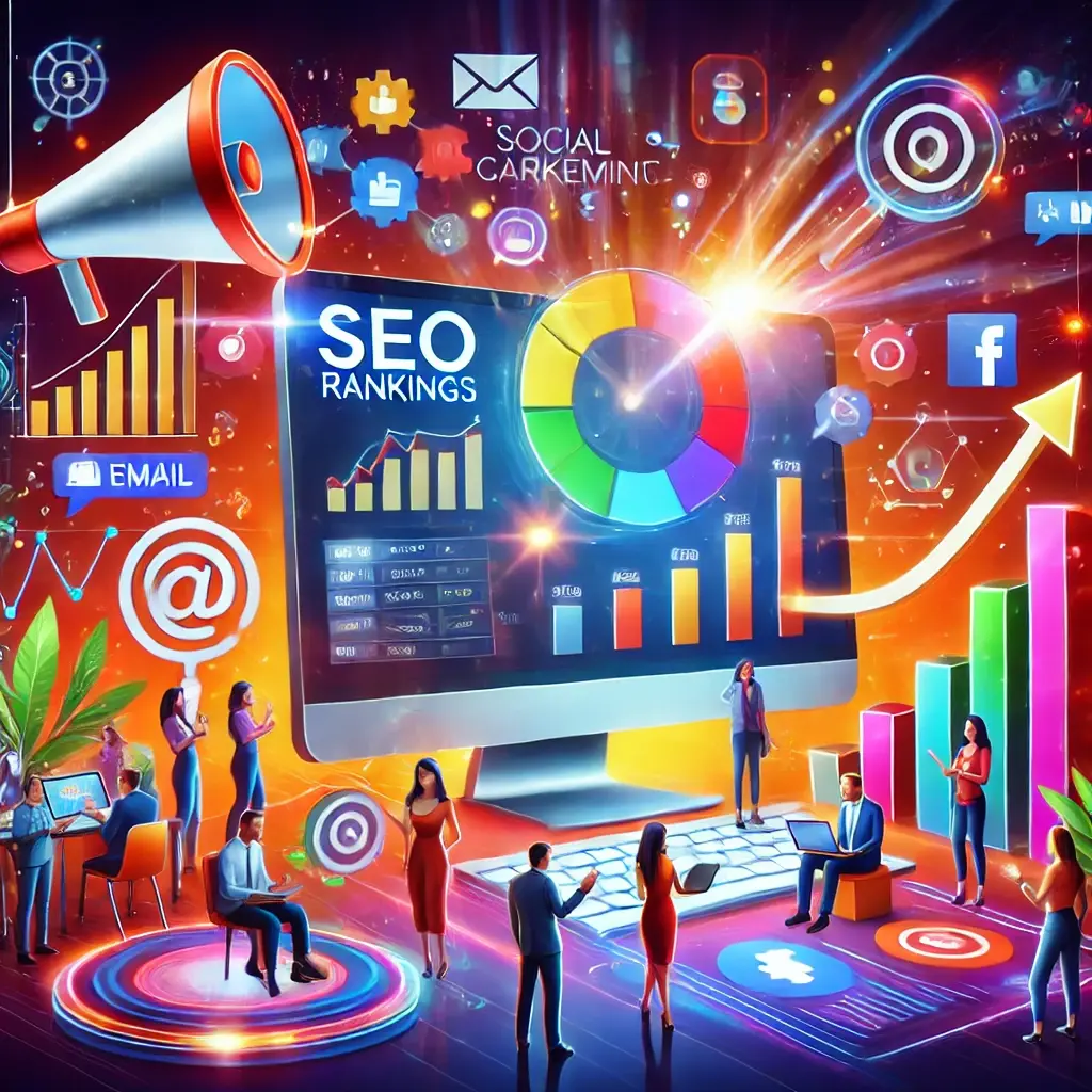 Increase website traffic through effective digital marketing. Boost your brand with powerful digital marketing solutions.